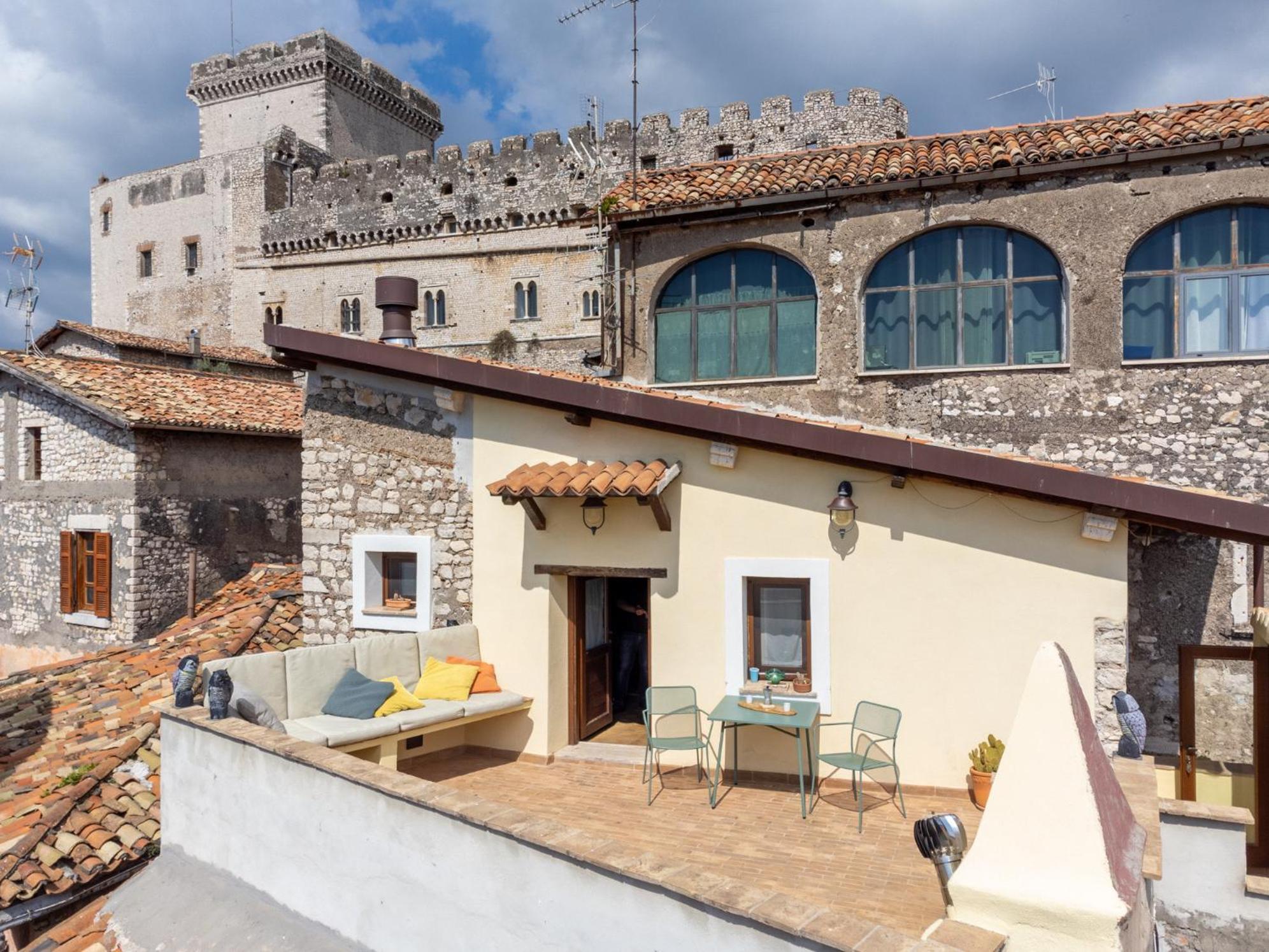 Aurora Medieval House Sermoneta Dış mekan fotoğraf