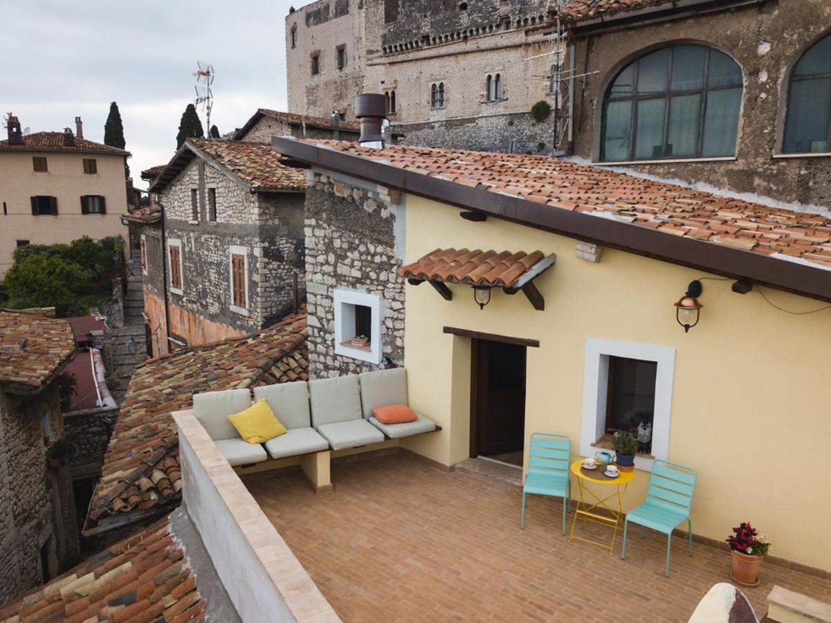 Aurora Medieval House Sermoneta Dış mekan fotoğraf